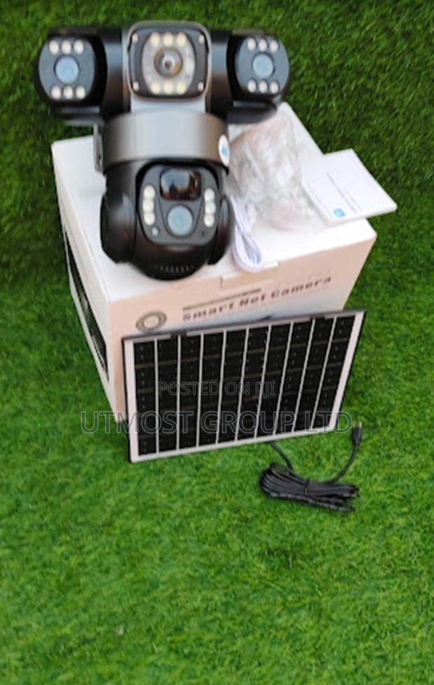 Solar 4g Camera Triple Lens Night Vision Hd - main view