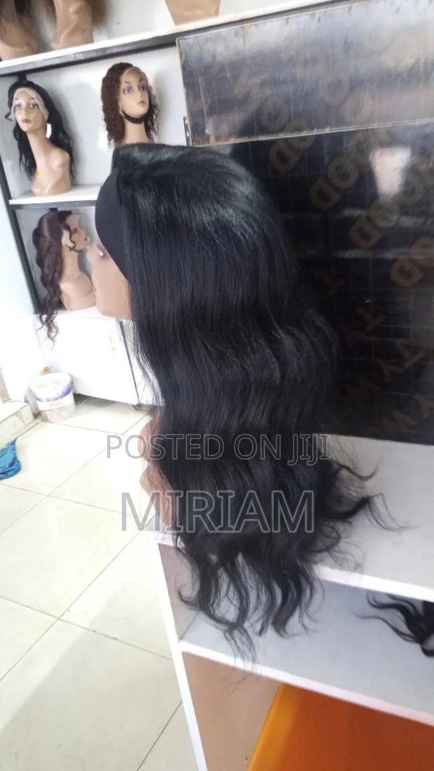 Head Bands Semi Human Wig - thumbnail 3
