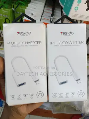 Yesido Gs10 Lightning to Usb-a 3.0 Otg Adapter (15cm)