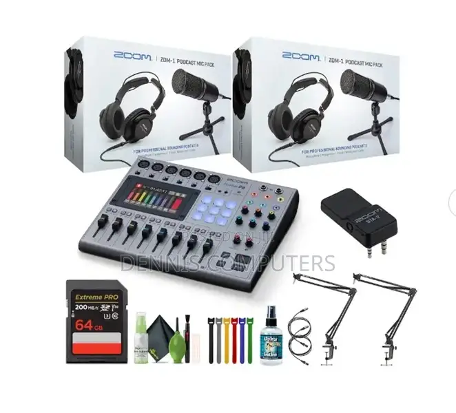 Zoom Podtrak P8 Portable Multitrack Podcast Recorder