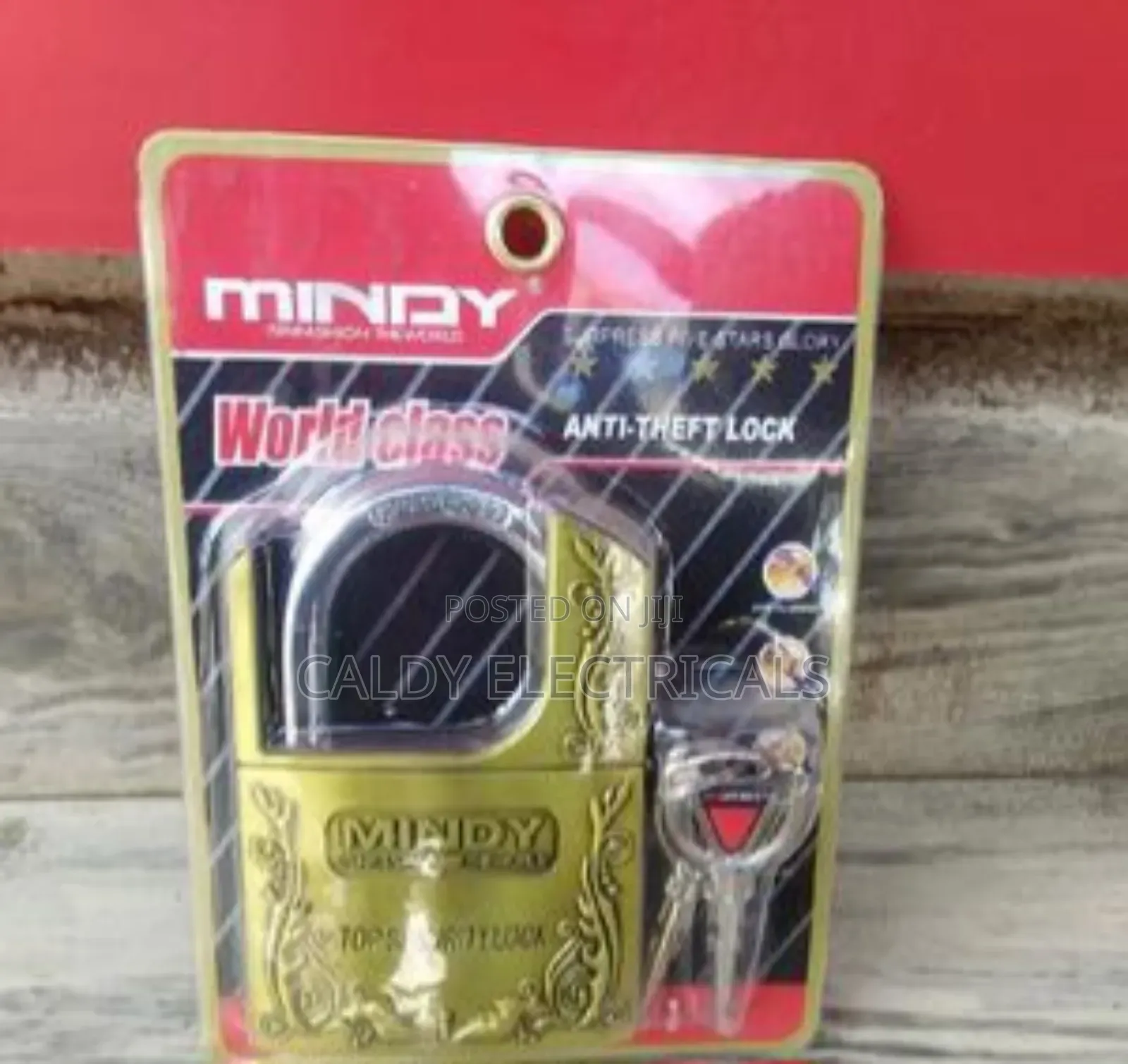 Mindy World Class Anti-theft Padlock 70mm