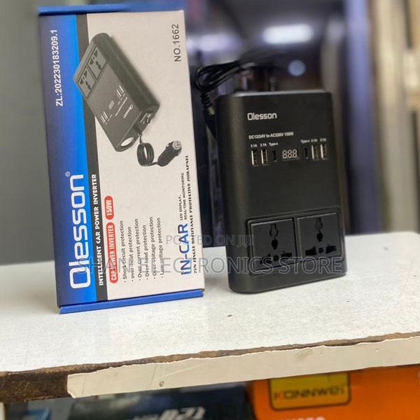 Emergency Universal Socket Portable Intelligent Power Inverter–150w