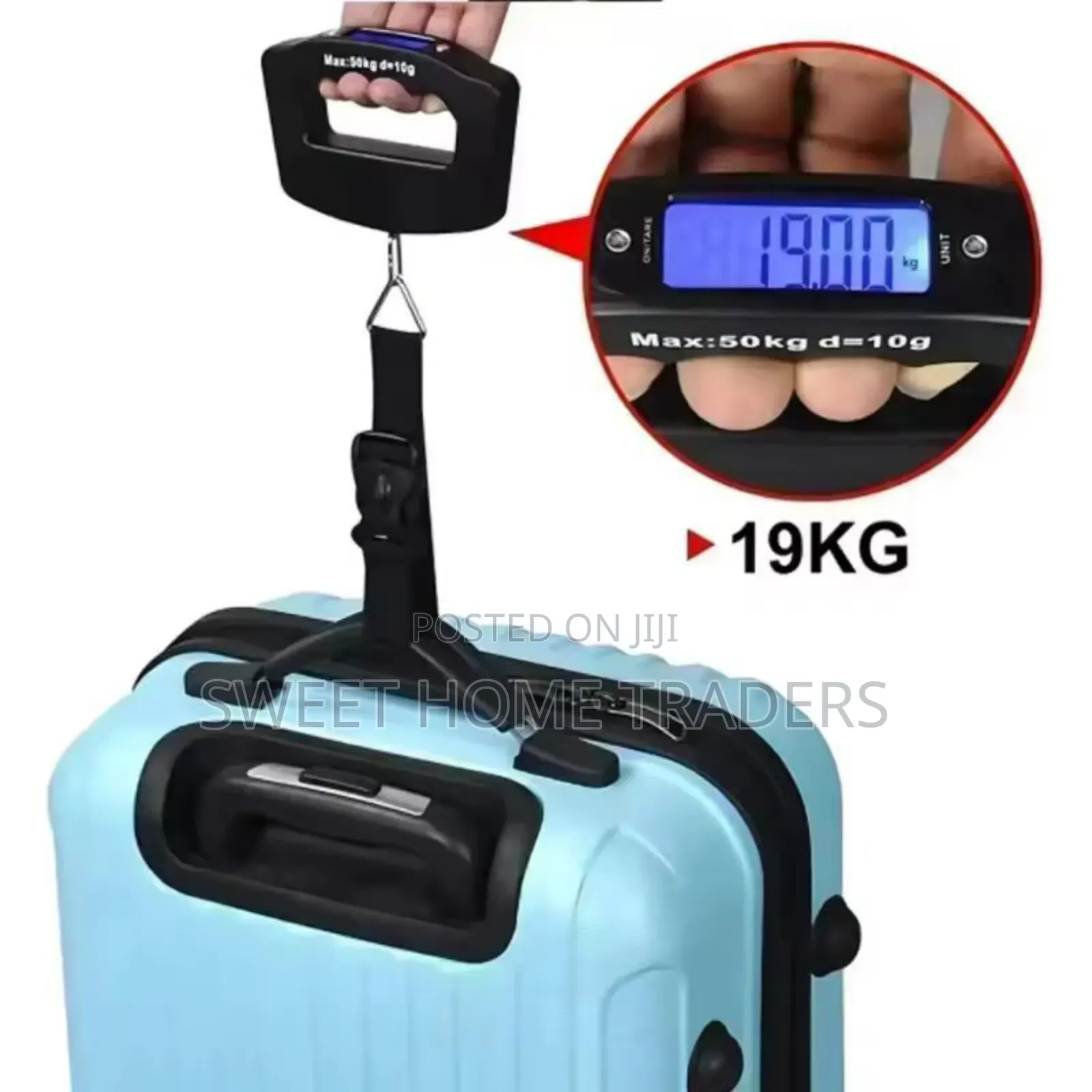Portable Electronic Suitcase Weigh Scale