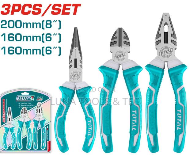 Total Tht1k0301 3 PCS Pliers Set