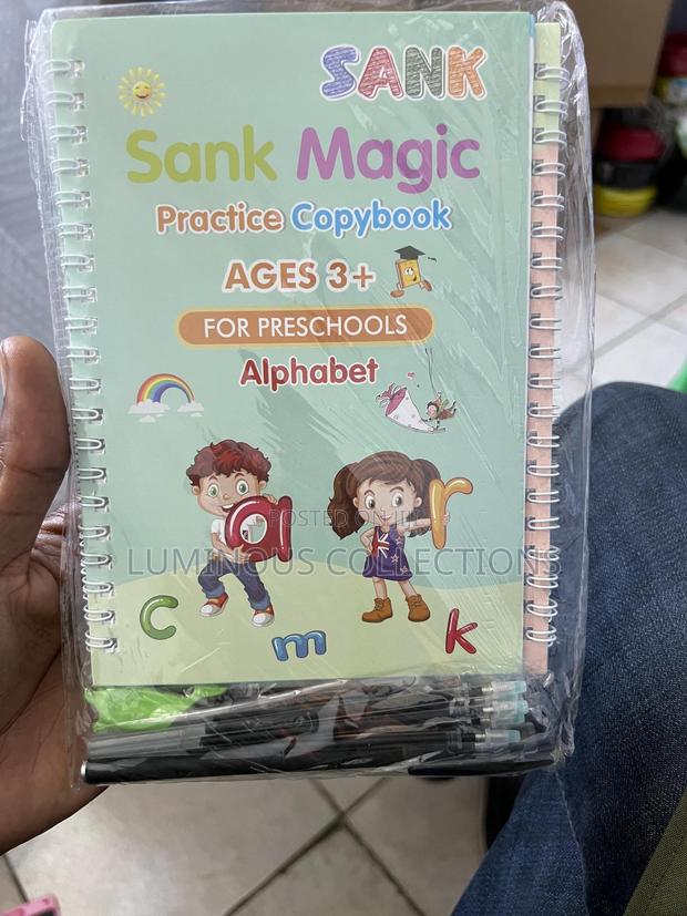 4 Sank Magic Reusable Books. + 10 Pens - main view