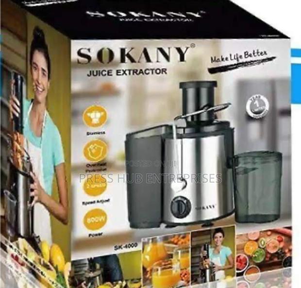 Sokany Sk-4000 Juice Extractor. - main view