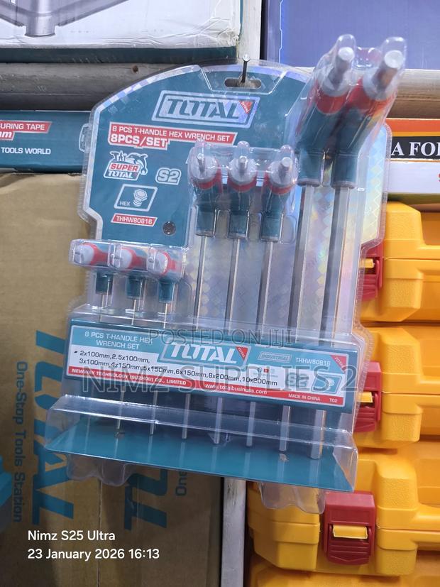 8pcs T Handle Hex Wrench Set - main view