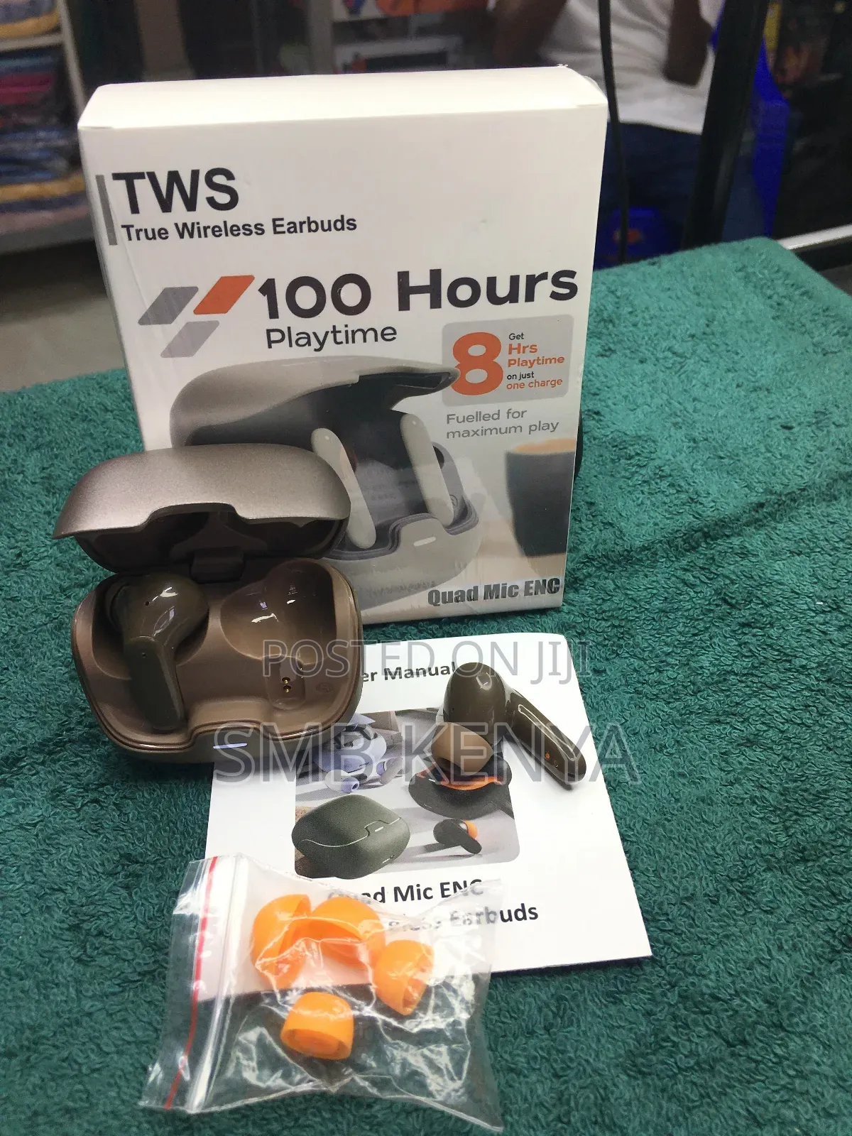 Quad Mic Enc TWS Buds