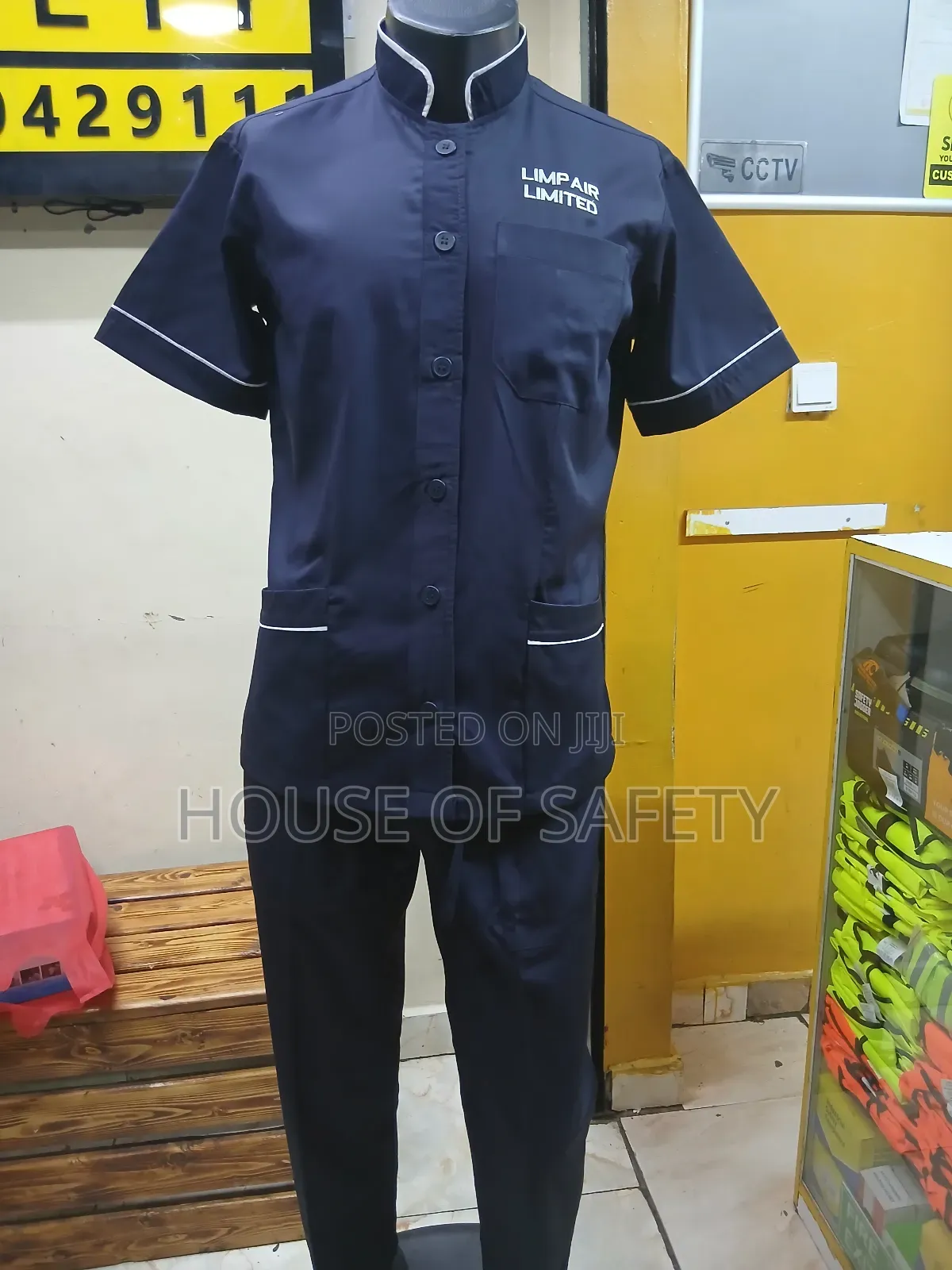 Silhouette Without Being Too Tight Cleaner Uniform