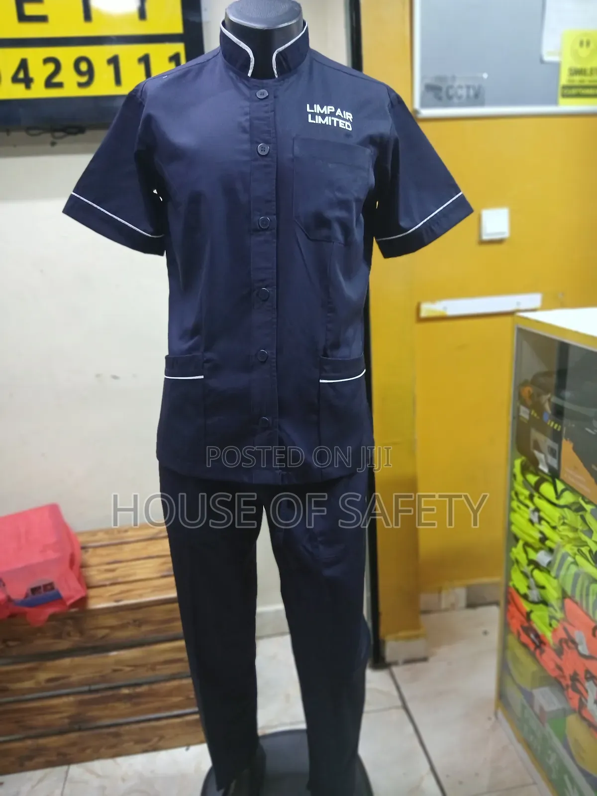 Silhouette Without Being Too Tight Cleaner Uniform