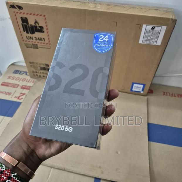 New Samsung Galaxy S20 5G Uw 128 GB Blue