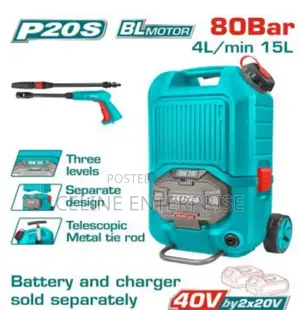 Cordless Pressure 
Washer