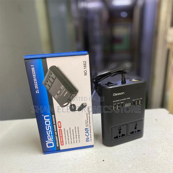 Charger Adapter 150w Car Power Inverter–Dc12v Converter With Dual Usb