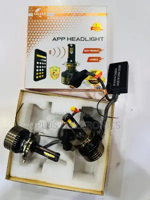 H4 Headlights Ap-416 With a Mobile App for Changing Colours –Rgb Smart
