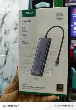 Ugreen 10 In 1 Usb-c Multifunction Adapter