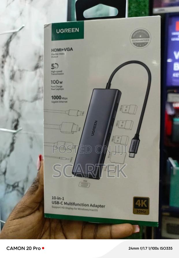 Ugreen 10 In 1 Usb-c Multifunction Adapter