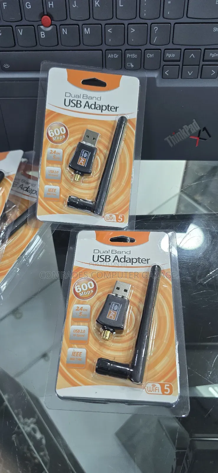 Usb Wifi Adapter 600 MBPS 2.4ghz +5 GHZ