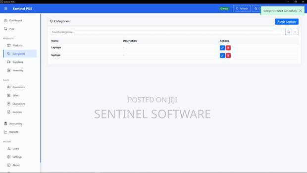 Point of Sale and Stock Management System