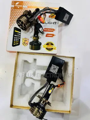 H4 Headlights With a Mobile App for Changing Colours – App Controlled