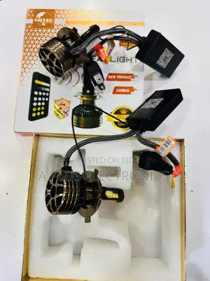H4 Headlights With a Mobile App for Changing Colours – App Controlled