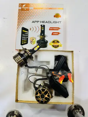 H4 Headlights With a Mobile App for Changing Colours –Modern Headlamps