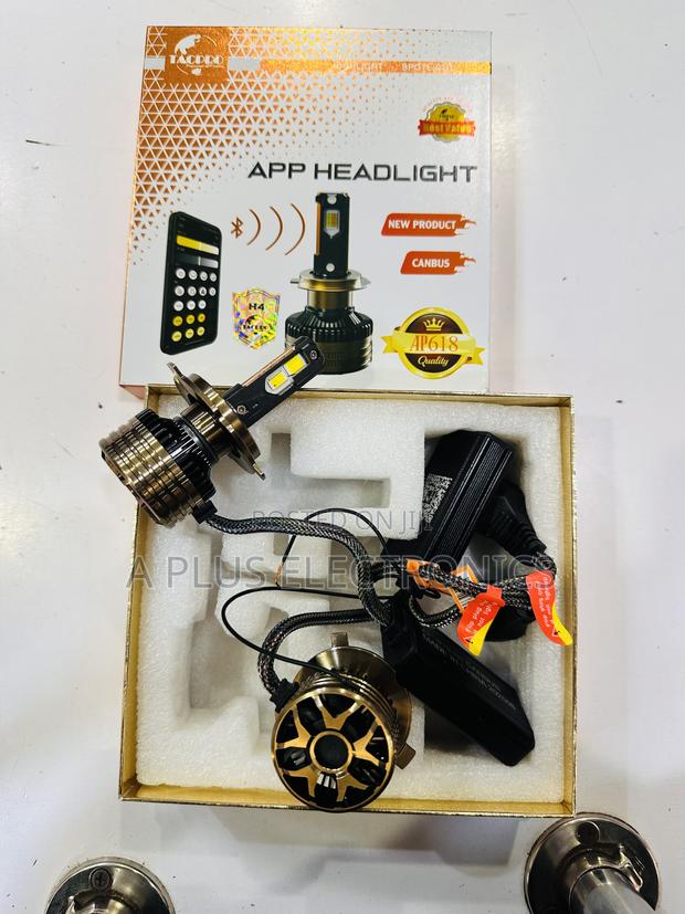 H4 Headlights With a Mobile App for Changing Colours –Modern Headlamps