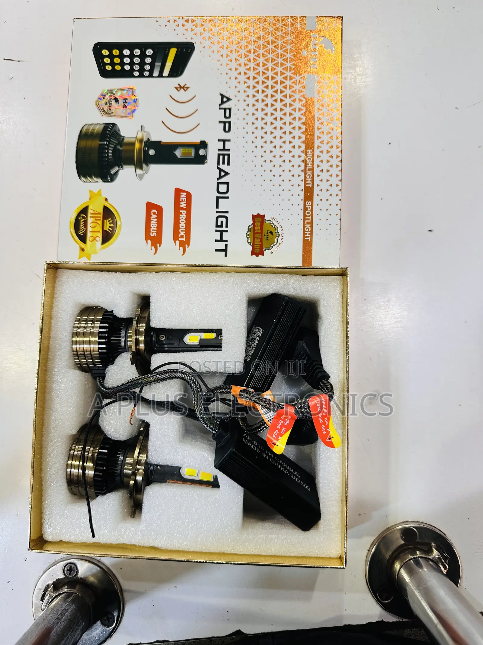 H4 Headlights With a Mobile App for Changing Colours –Modern Headlamps