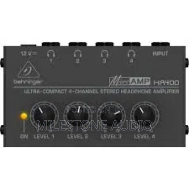Behringer Ha 400 Ultra-Compact 4 Channel in Kenya - main view