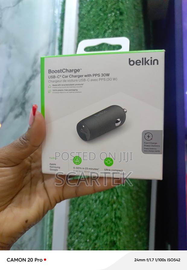 Boost Charge Usb-c Car Charger With Pps 30w - main view