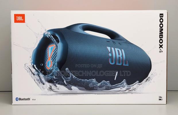 JBL Boombox 4 Bluetooth Portable Ip68 Waterproof Speaker