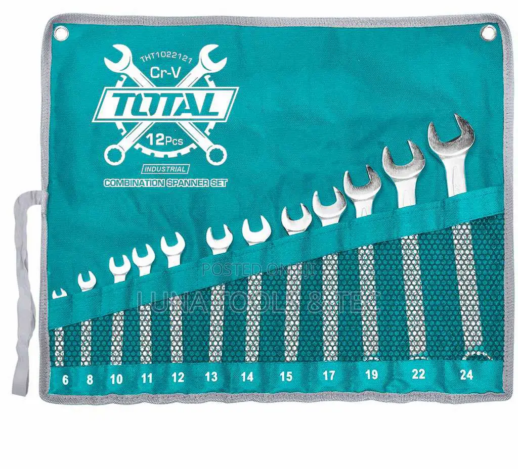 Quality Total THTPCS Combination Spanner Setsize:6-24mm
