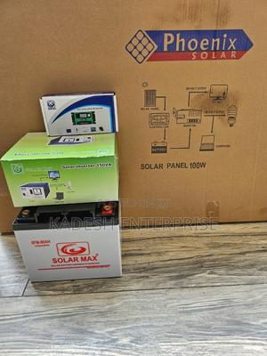 Complete Solar Kit System 100watts - main view