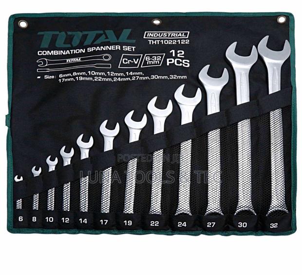 Total THTPCS Combination Spanner SetSize:6-32mm - main view