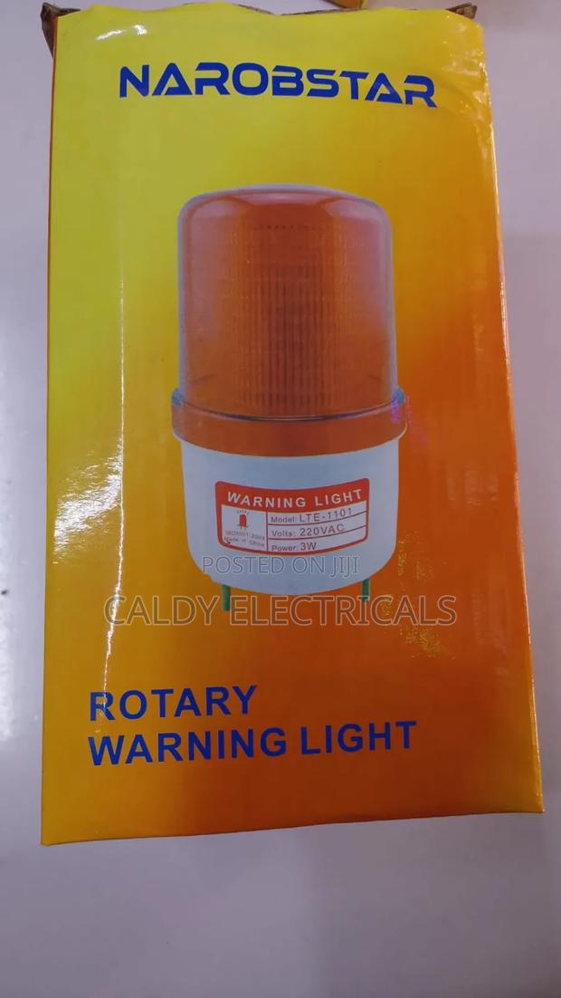 Narobstar Model Lte-1101 Rotary Warning Light