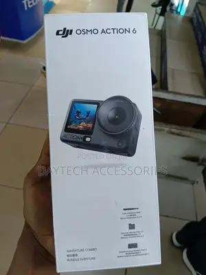 Dji Osmo Action 6 Adventure Combo Action Camera – Waterproof