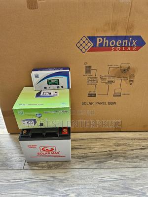 High Efficiency 100w Solar Kit System - main view