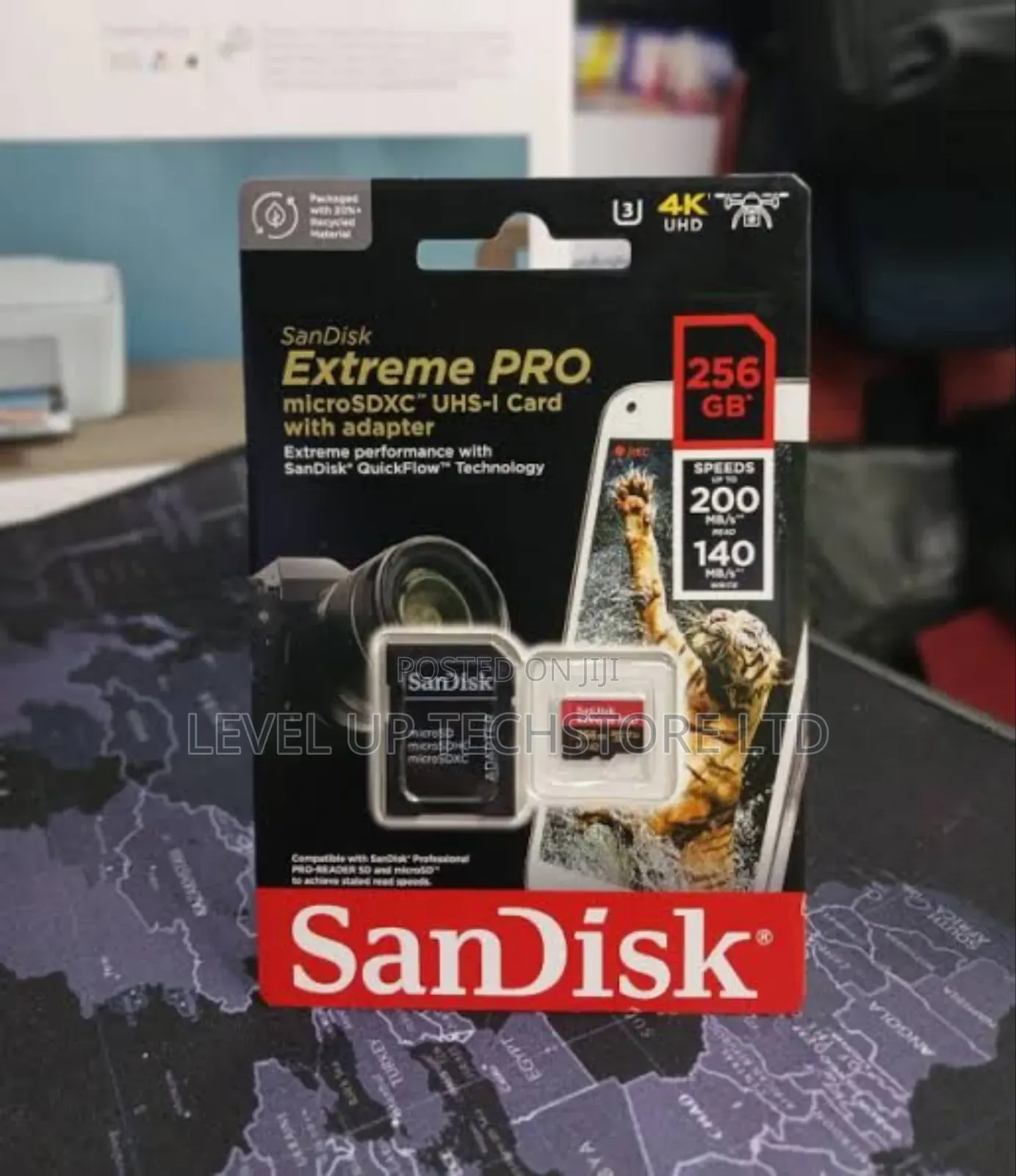 Sandisk 256gb Extreme Pro Sd Card