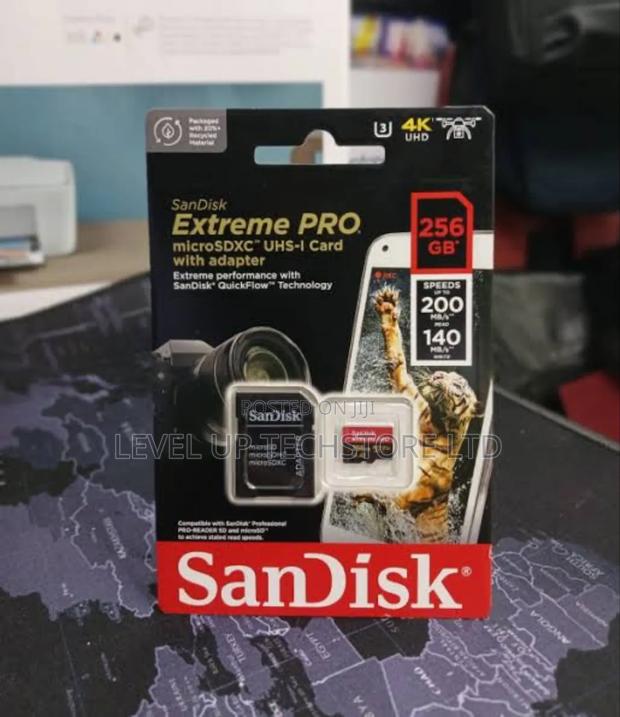 Sandisk 256gb Extreme Pro Sd Card - thumbnail 2