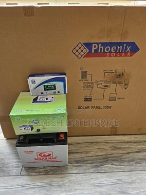 High Quality 100watts Solar Kit System - main view