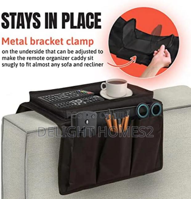 Couch Sofa Arm Rest Organizer - thumbnail 2