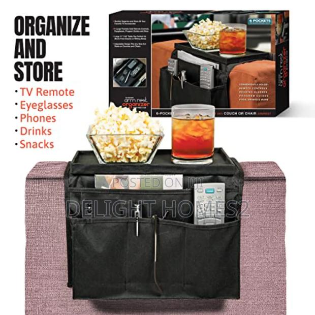 Couch Sofa Arm Rest Organizer - thumbnail 3