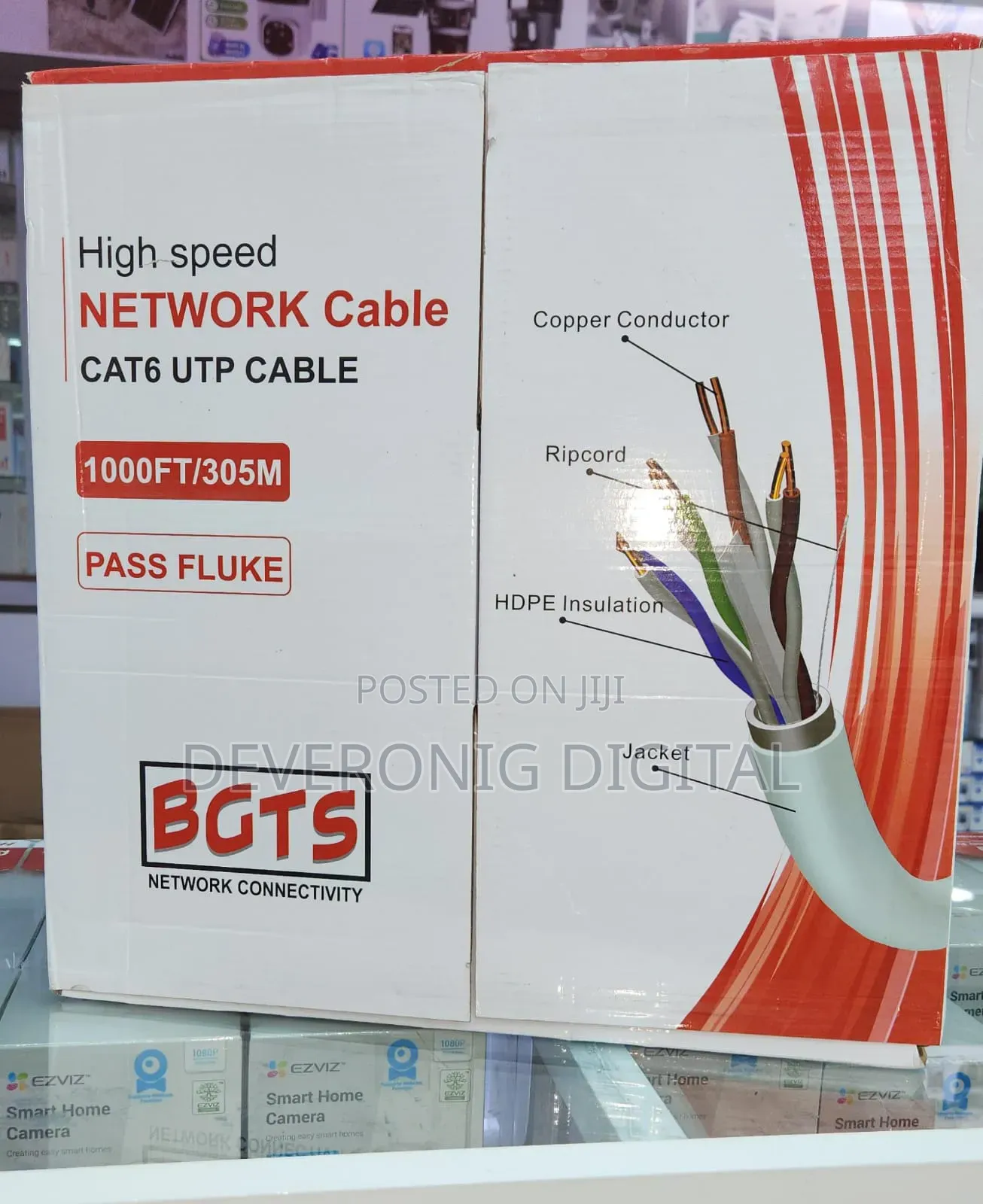 Typical Cat 6 Outdoor Cable (305 M)