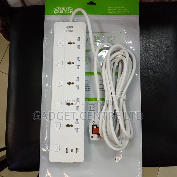 Caston 5way 5 M Extension With Usb and Type C Ports - main view