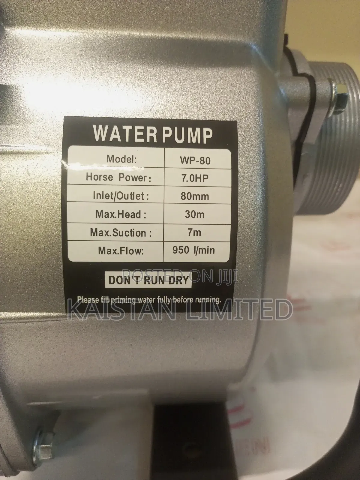 Water Pump Usk 3 Inch Petrol Powered