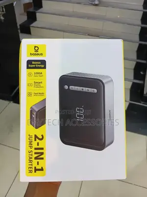 This Is a Baseus Super Energy 2-in-1 Jump Starter (1000a).