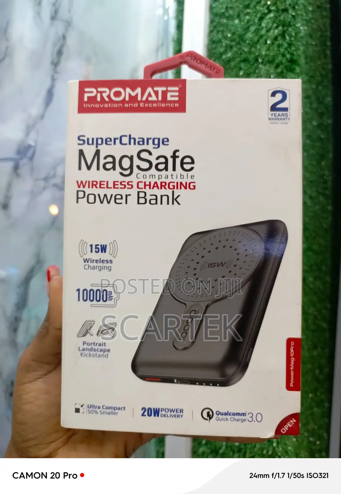 Supercharge Magsafe Compatible Wireless Charging Powerbank
