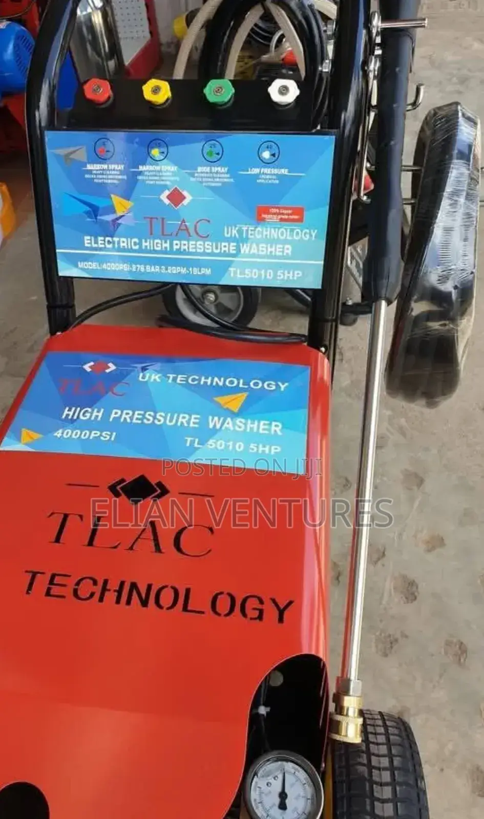 Heavy-Duty 4000 Psi High Pressure Washer