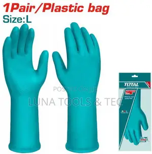 Total Tsp1801 PVC Gloves Size:L