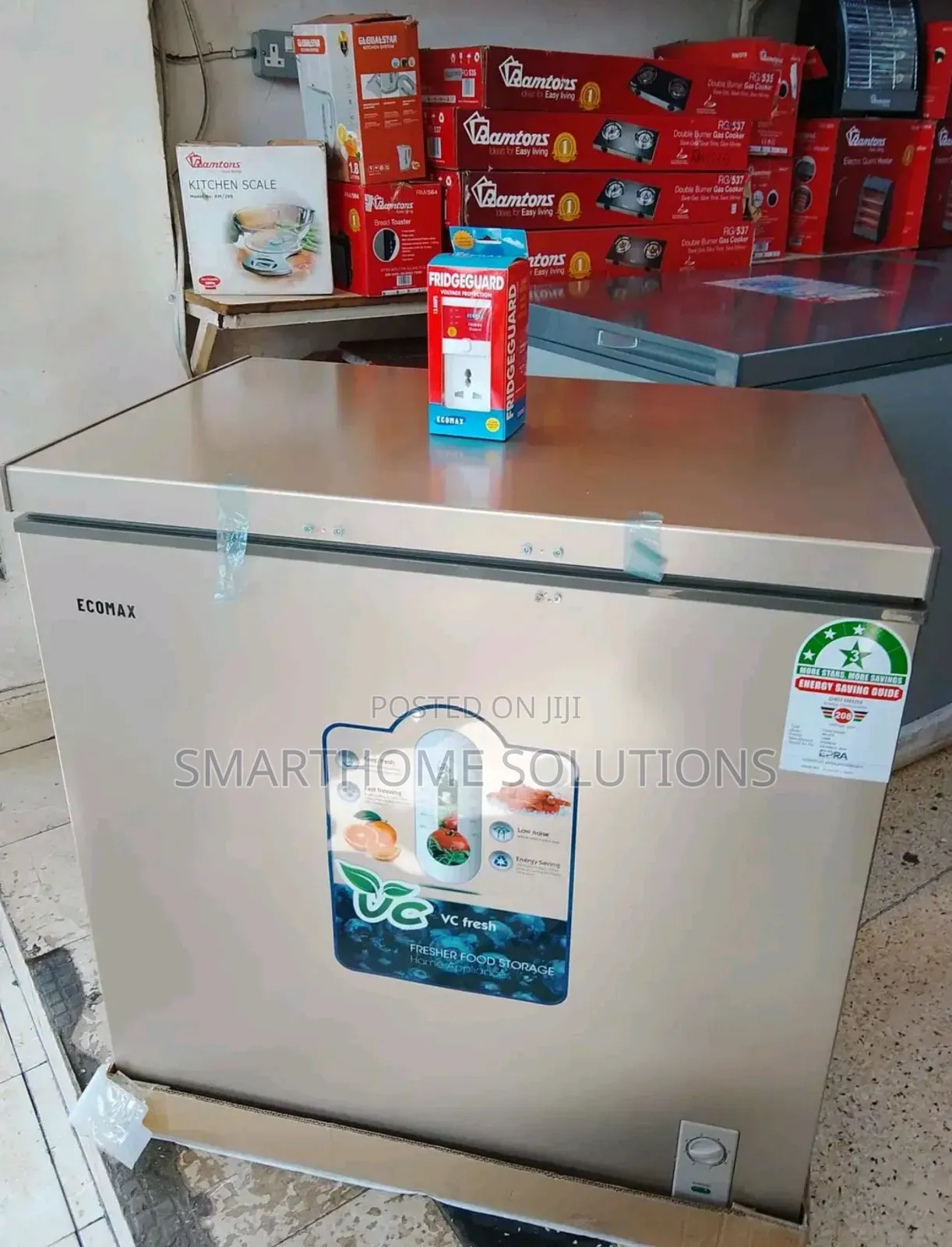 Ecomax 219 Litres Deep Freezer