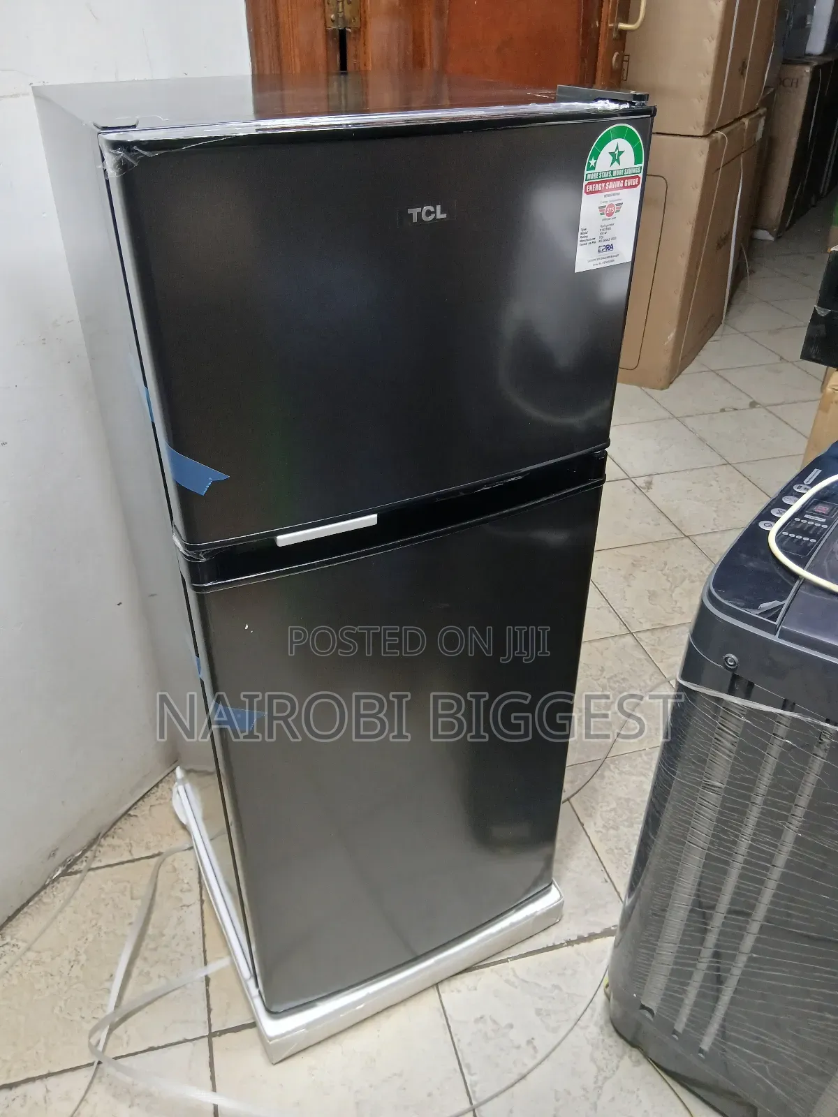 Tcl 153l Double Door Refrigerator